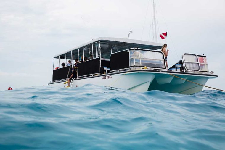 Key West Coral Reef Cruise Boat